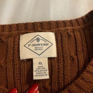 St John’s Bay Cable Knot Sweater